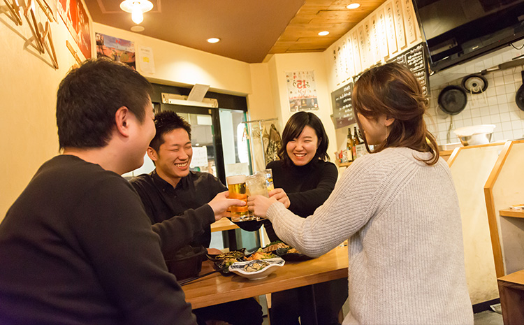 もちろん宴会も「十升」で決まり！